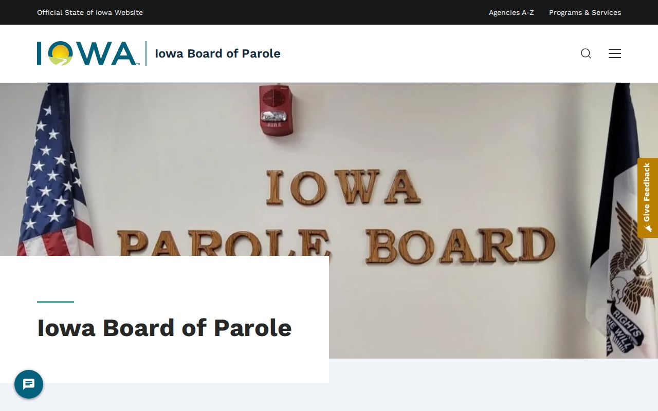 Iowa Board of Parole information related to Ida County criminal records
